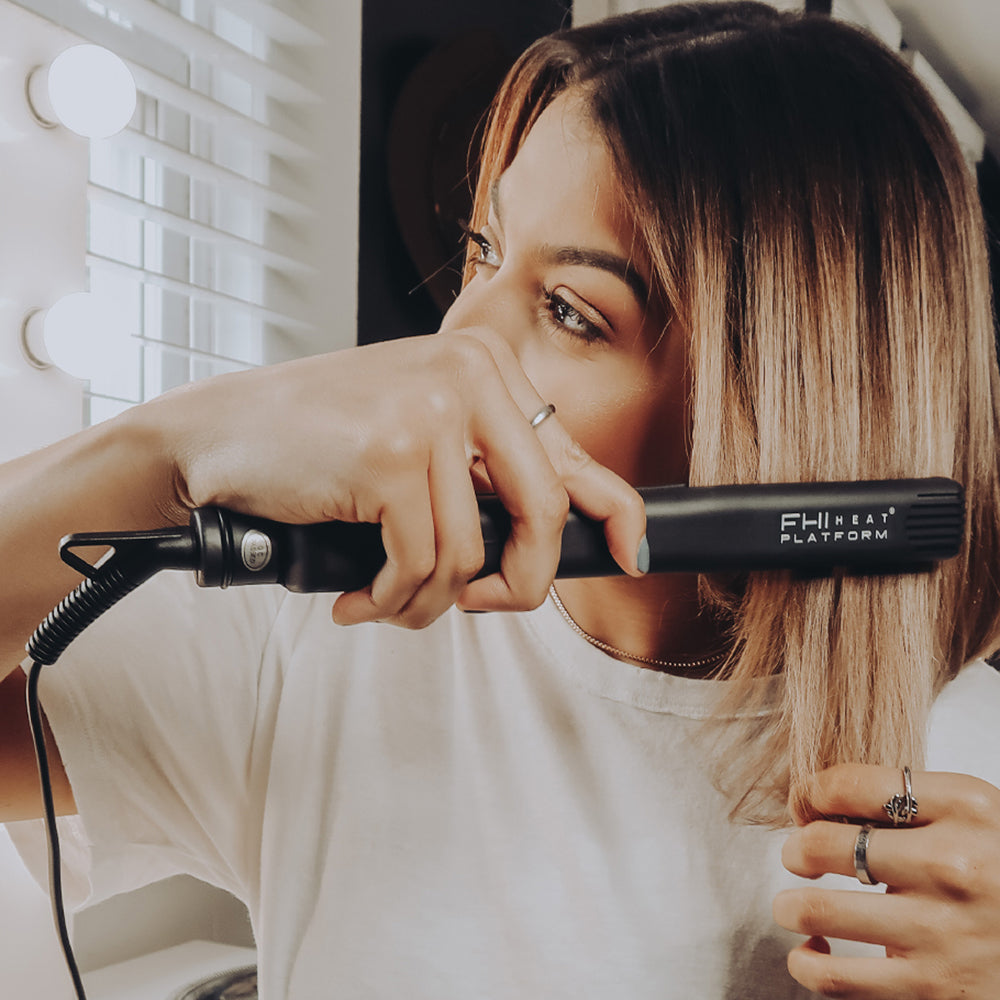 Platform Signature Pro Styler - Professional Hair Styling Iron for Smoothing & Curling - Perfect for Home & Salon Use