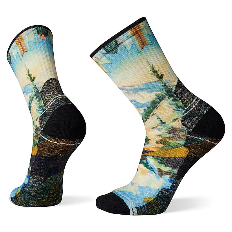 Smartwool Hike Light Cushion Crew Socks for Men & Women - Moisture-Wicking Hiking Socks for Outdoor Adventures & Daily Comfort