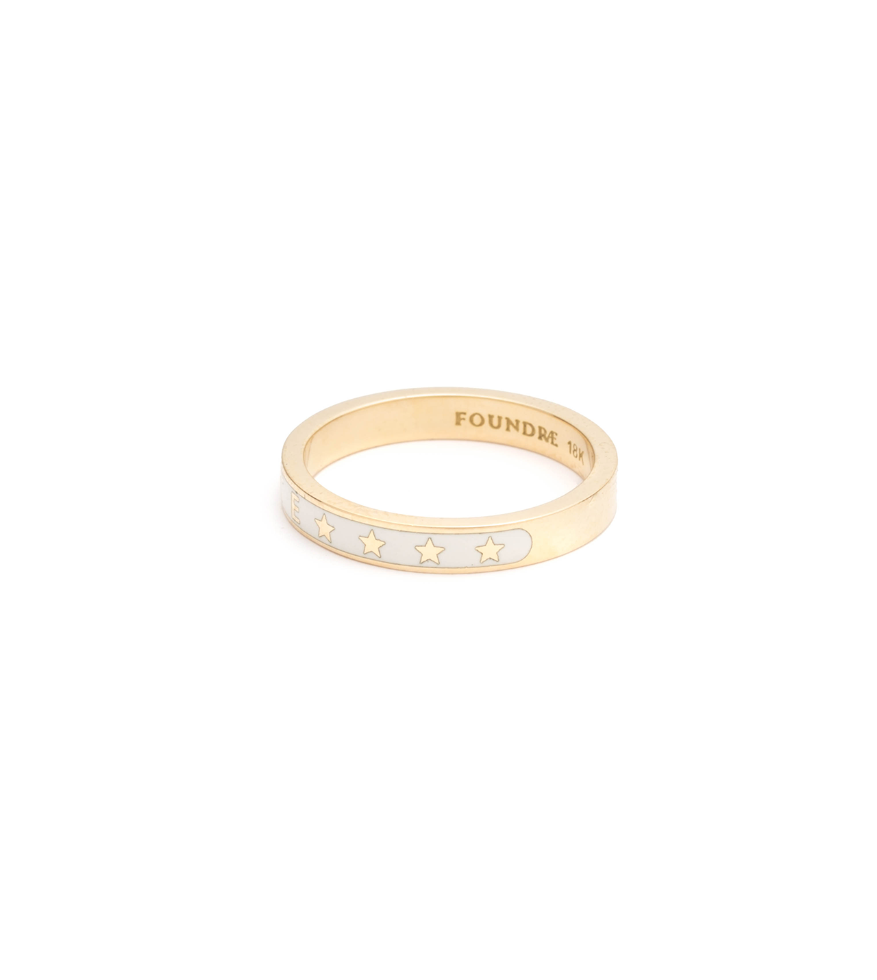 Amate Love: Thin Champlevé Enamel Band Ring - Elegant Stackable Jewelry for Women, Perfect for Everyday Wear, Gifts & Special Occasions