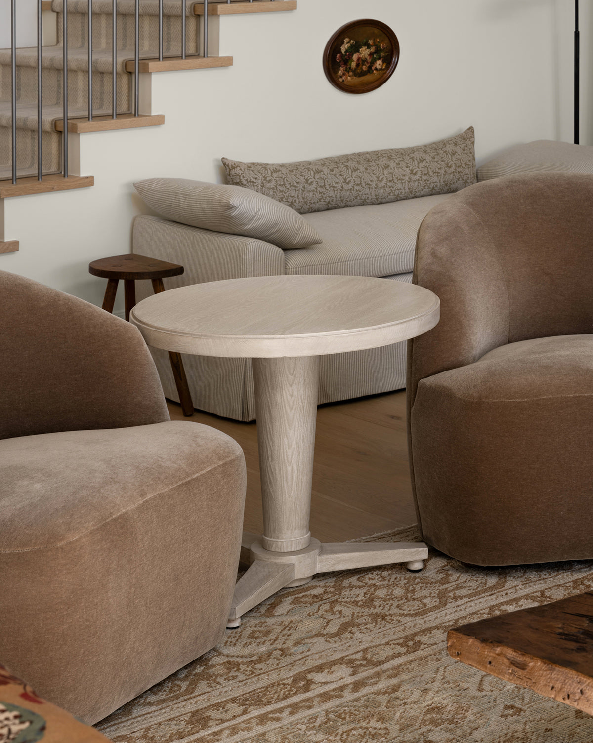 Modern Orla Side Table - Small End Table with Storage Shelf for Living Room, Bedroom, or Office - Perfect for Holding Drinks, Books, and Decor