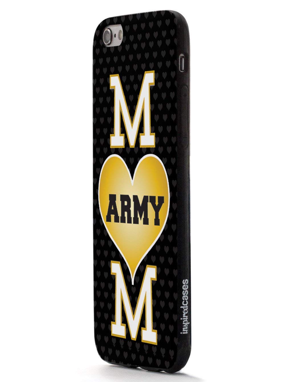 Inspired Cases for iPhone 8 Plus - 3D Textured Protective Phone Cover with Military Design | Shockproof & Scratch Resistant | Perfect for Army Moms & Active Lifestyles