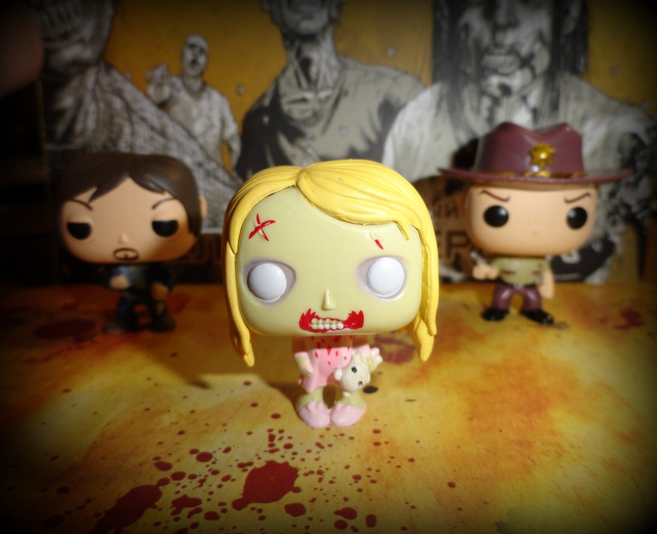 The Walking Dead Pocket Pop! Tins - Funko Collectible Figures for Fans | Perfect for Home Decor, Office Display & Gift Giving