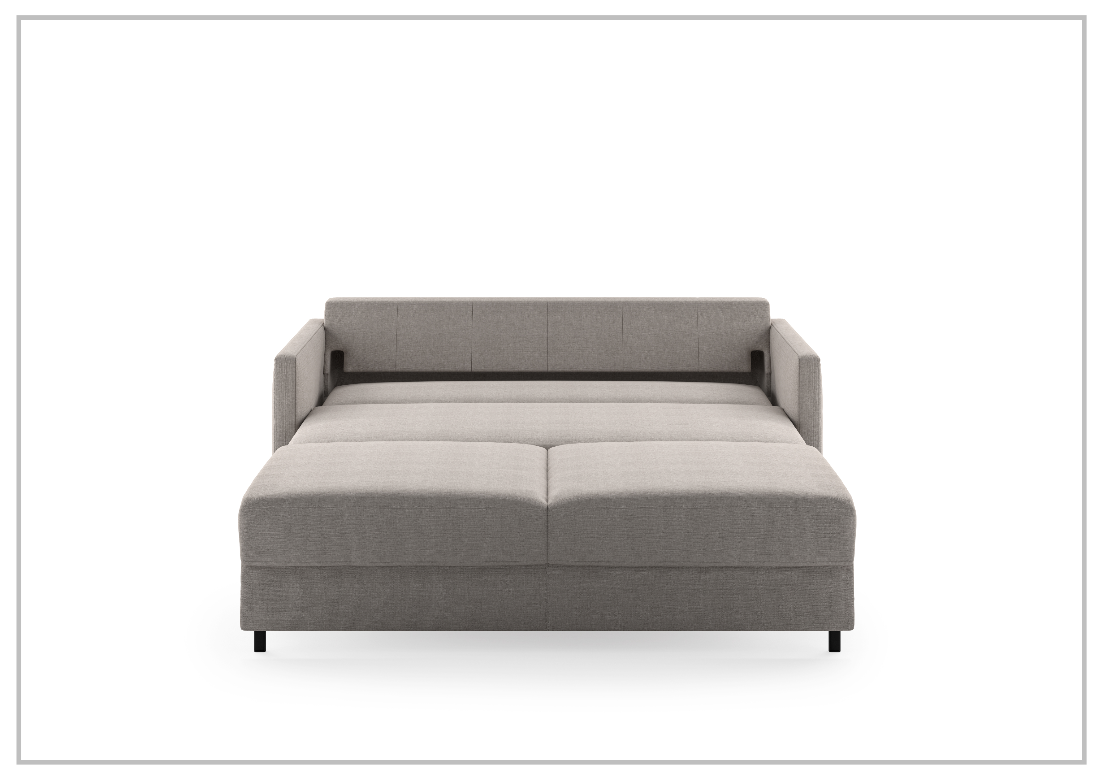 Luonto Polar Queen Fabric Sofa Sleeper with Level Function - Convertible Sleeper Sofa Bed for Small Spaces, Living Room, Guest Room & Apartment