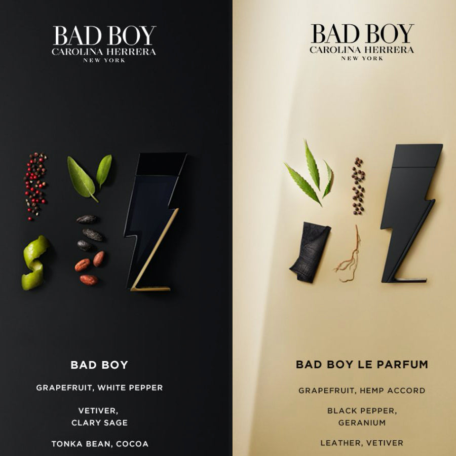Bad Boy Cologne for Men 3.4 oz Eau de Toilette Spray - Fresh & Masculine Scent for Date Night, Office & Special Occasions