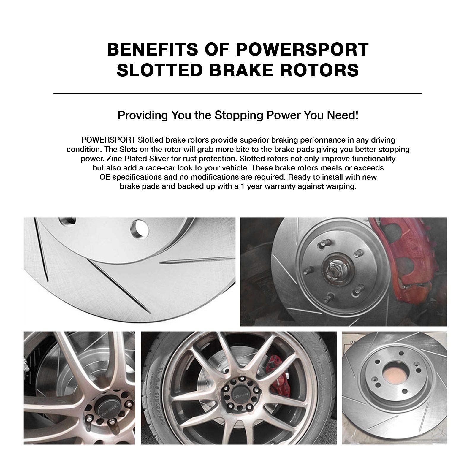 Premium Ceramic Brake Pads & Rotors Kit for 1994-1999 Dodge Ram 2500 - Front Brake System Replacement - High Performance, Low Noise, Long Lasting - Perfect for Towing, Off-Roading & Heavy-Duty Use