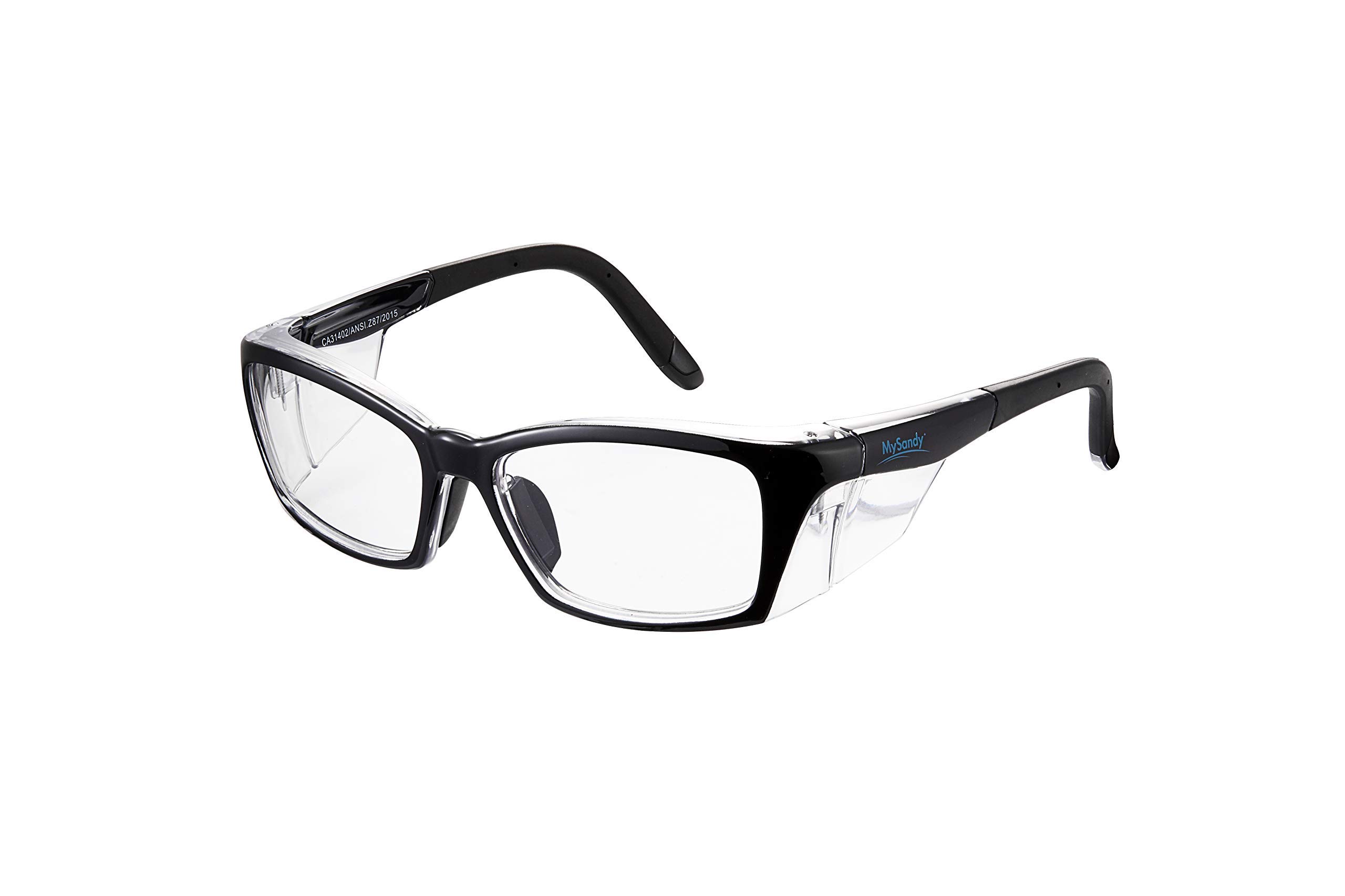 Anti-Fog Safety Glasses for Men & Women - UV Protection Work Goggles with Anti-Slip Temples for Healthcare, Construction & DIY Projects - Perfect for Labs, Workshops & Outdoor Activities