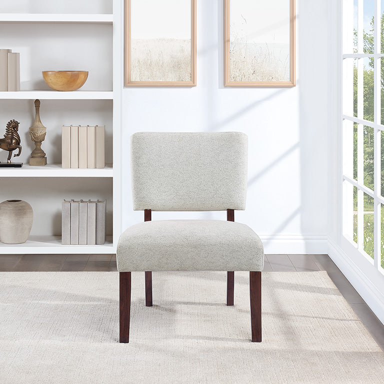Office Star Ave Six Jasmine Accent Chair in Maze Pattern - Stylish Modern Lounge Chair for Living Room, Bedroom, or Office Decor