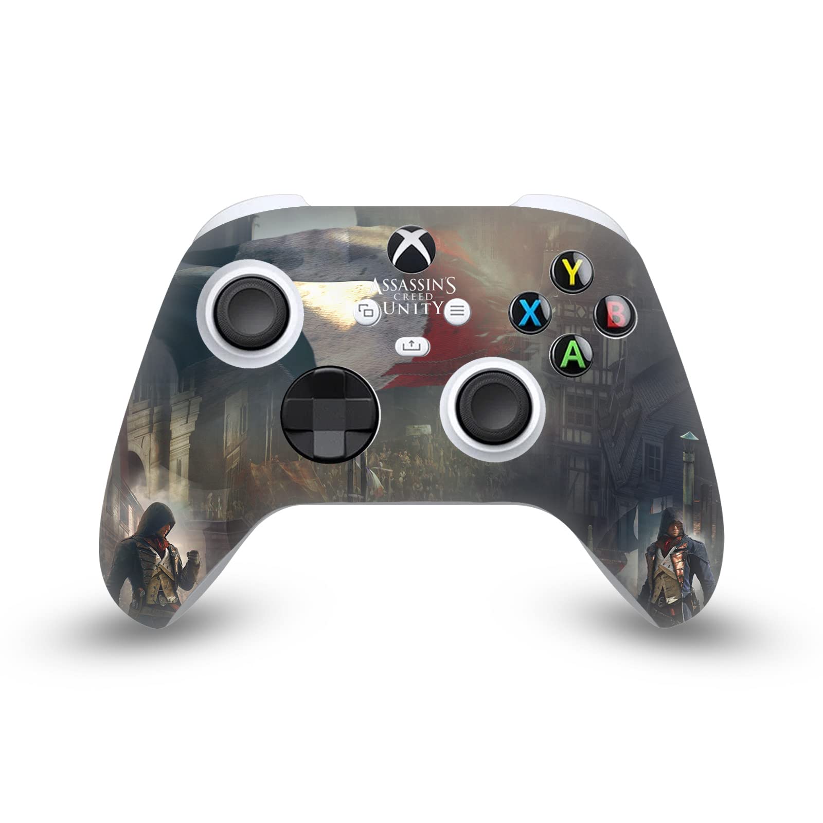 Officially Licensed Assassin's Creed Arno Dorian French Flag Vinyl Sticker Skin - Compatible with Xbox Series S Console & Controller - Gaming Decal for Xbox Accessories | Perfect for Gamers & Collectors