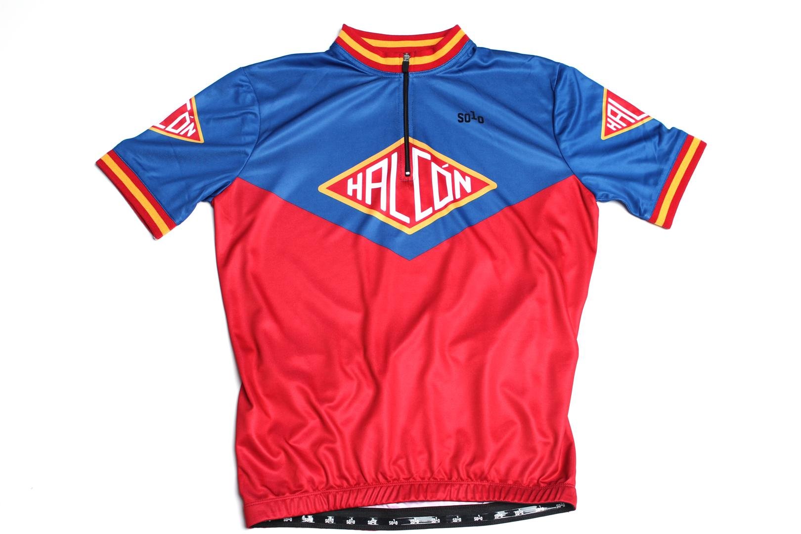 Solo Halcon Classic Cycling Jersey for Men - Breathable & Comfortable Bike Shirt for Road & Mountain Biking - Perfect for Cycling, Training & Outdoor Sports