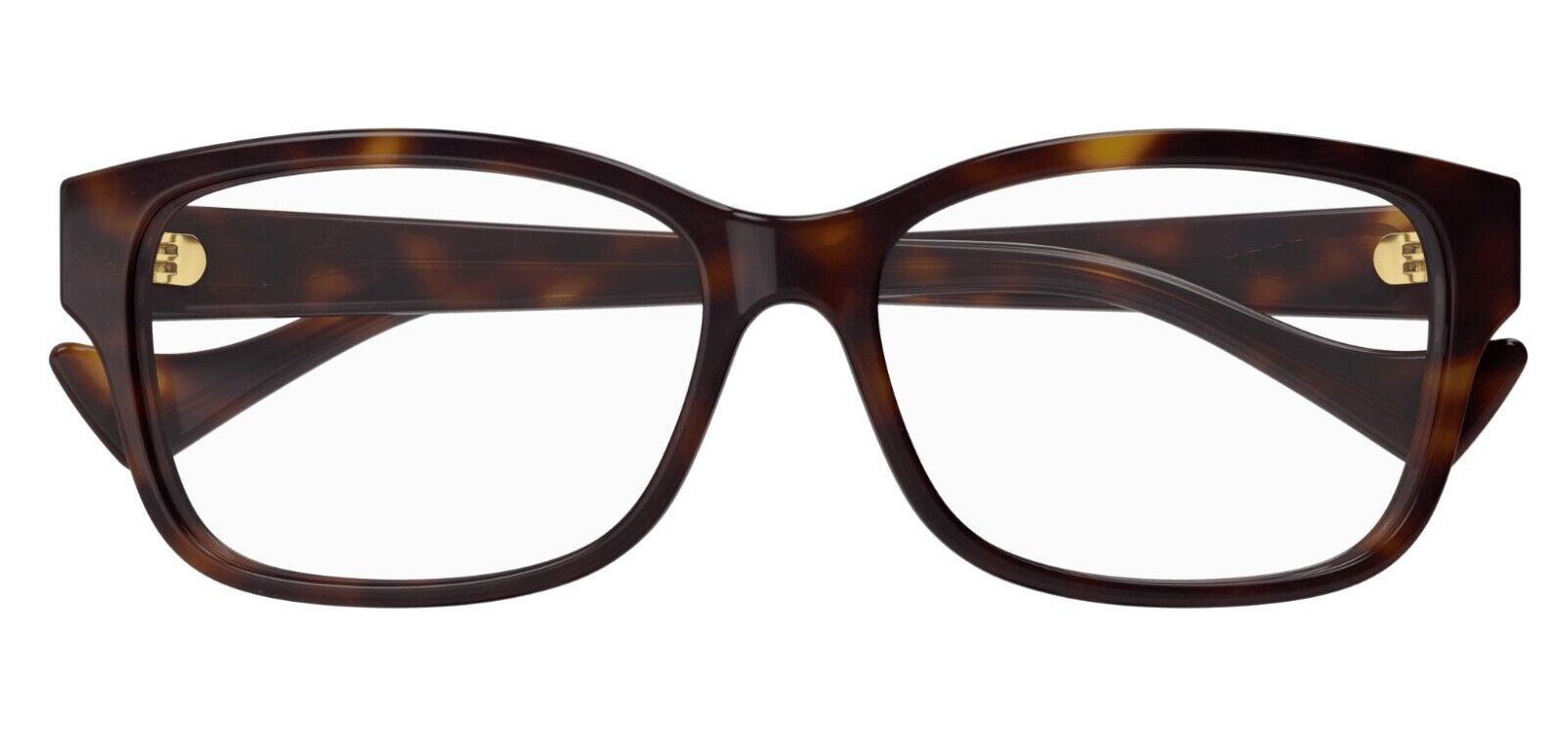 Gucci GG1259O 005 Havana Rectangular Women's Eyeglasses - Stylish Designer Optical Frames for Women | Perfect for Work, Reading & Fashion Accessories