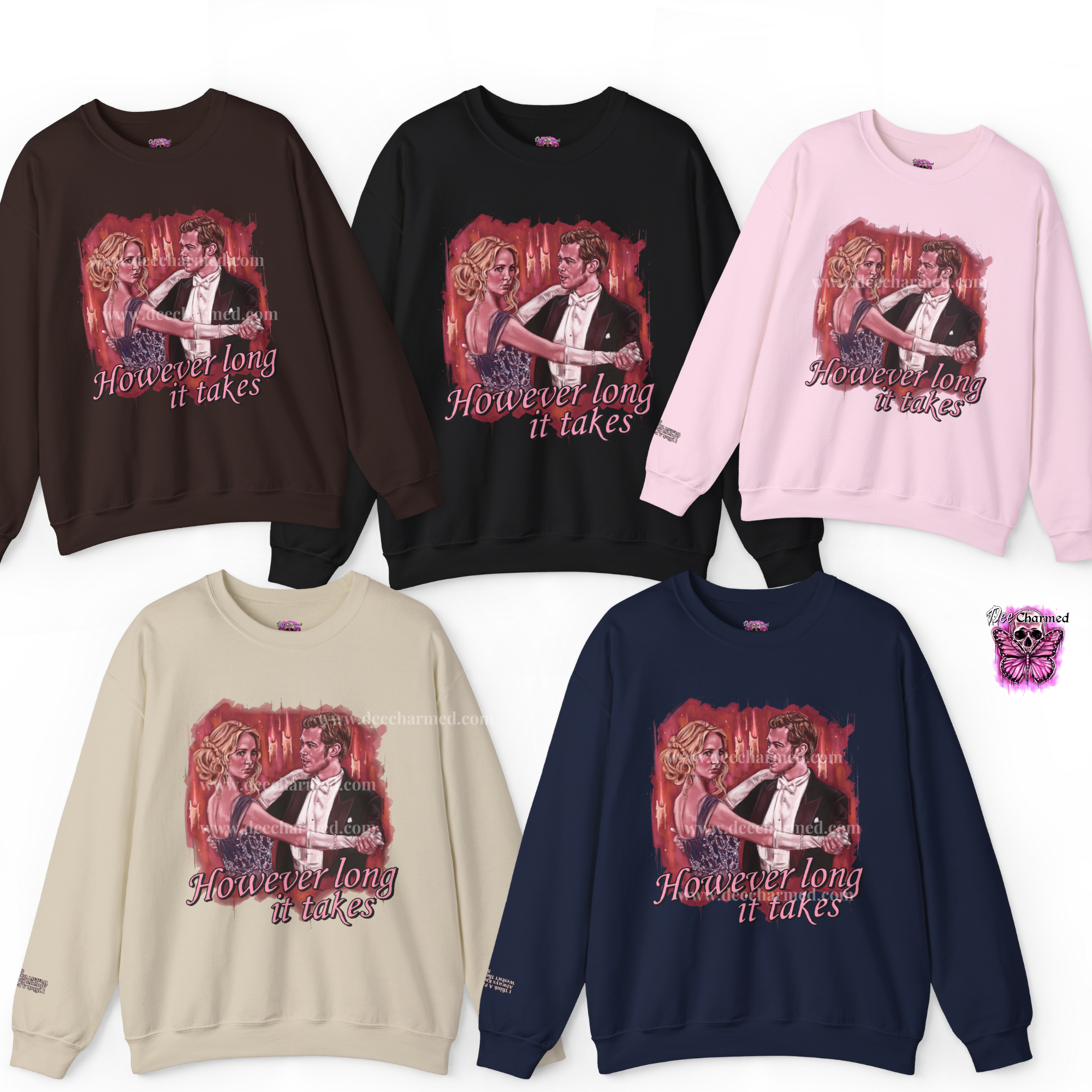 However Long Crewneck Sweatshirt - Soft & Comfortable Pullover for Men & Women - Perfect for Casual Wear, Loungewear & Everyday Outfits