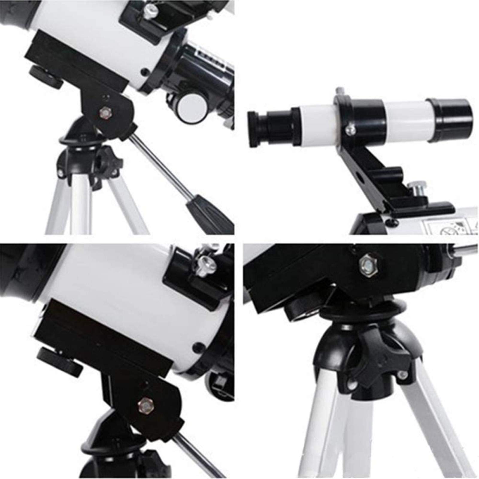 CRBUDY 70mm Astronomical Refractor Telescope for Kids & Beginners - Portable Telescope with Tripod & Eyepieces for Stargazing, Moon & Planet Observation - Perfect for Indoor & Outdoor Astronomy Learning