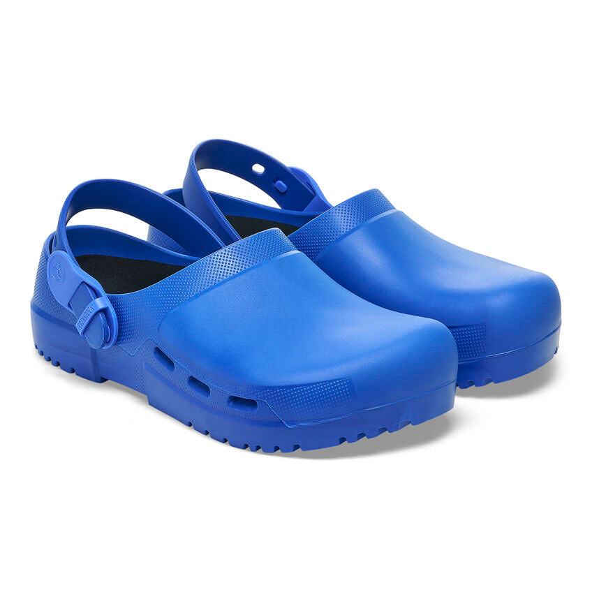 Birkenstock Men's Birki Air 2.0 Polyurethane Sandals - Ultra Blue | Comfortable & Durable Slip-On Shoes for Work, Home, and Outdoor Activities