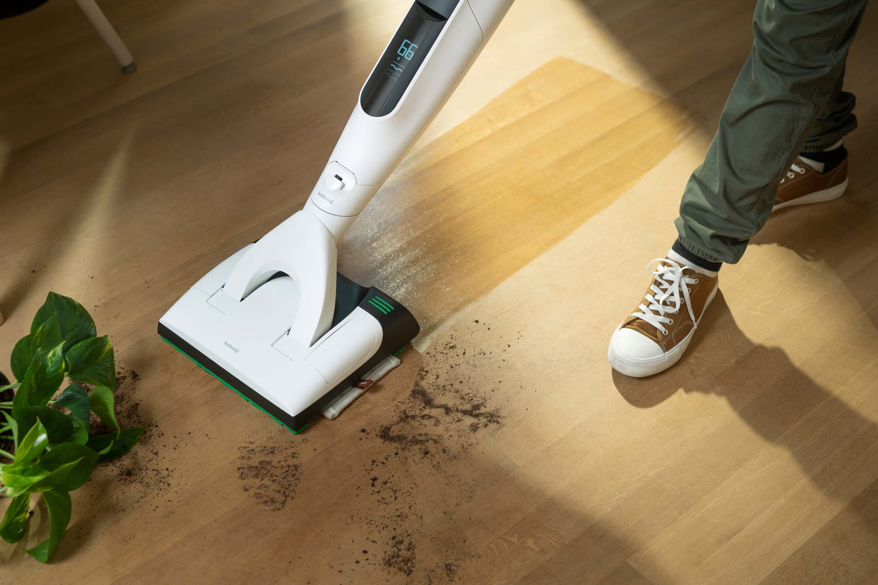 Kobold VK7 Cordless Vacuum Cleaner with SP7 2-in-1 Vacuum Mop Attachment - Powerful Stick Vacuum for Hardwood Floors & Carpets - Perfect for Home Cleaning & Pet Hair Removal