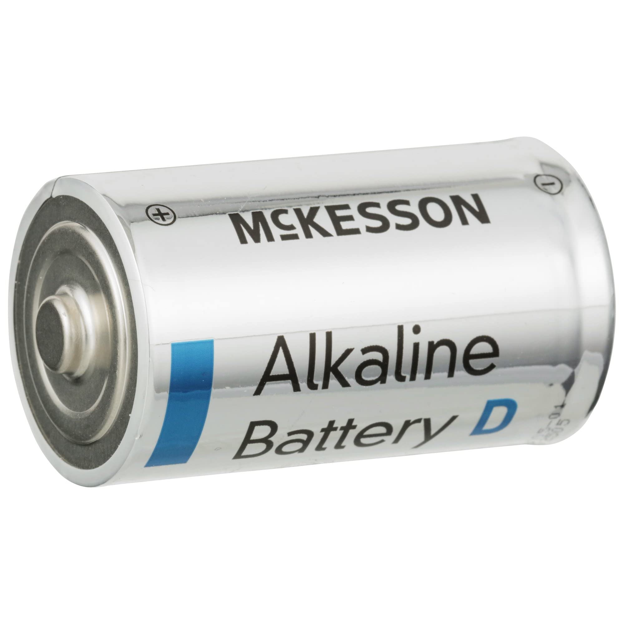 McKesson Alkaline D Batteries (1.5V) - 24 Count Pack for Medical Devices, Emergency Flashlights & Home Electronics - Long-Lasting Power, Disposable
