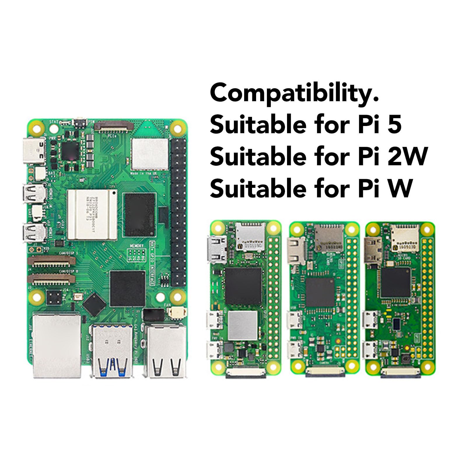 ANGGREK HD Camera Module for Raspberry Pi 5 - Easy to Install Camera Board for Virtual Reality, DIY Projects & Computer Vision Applications