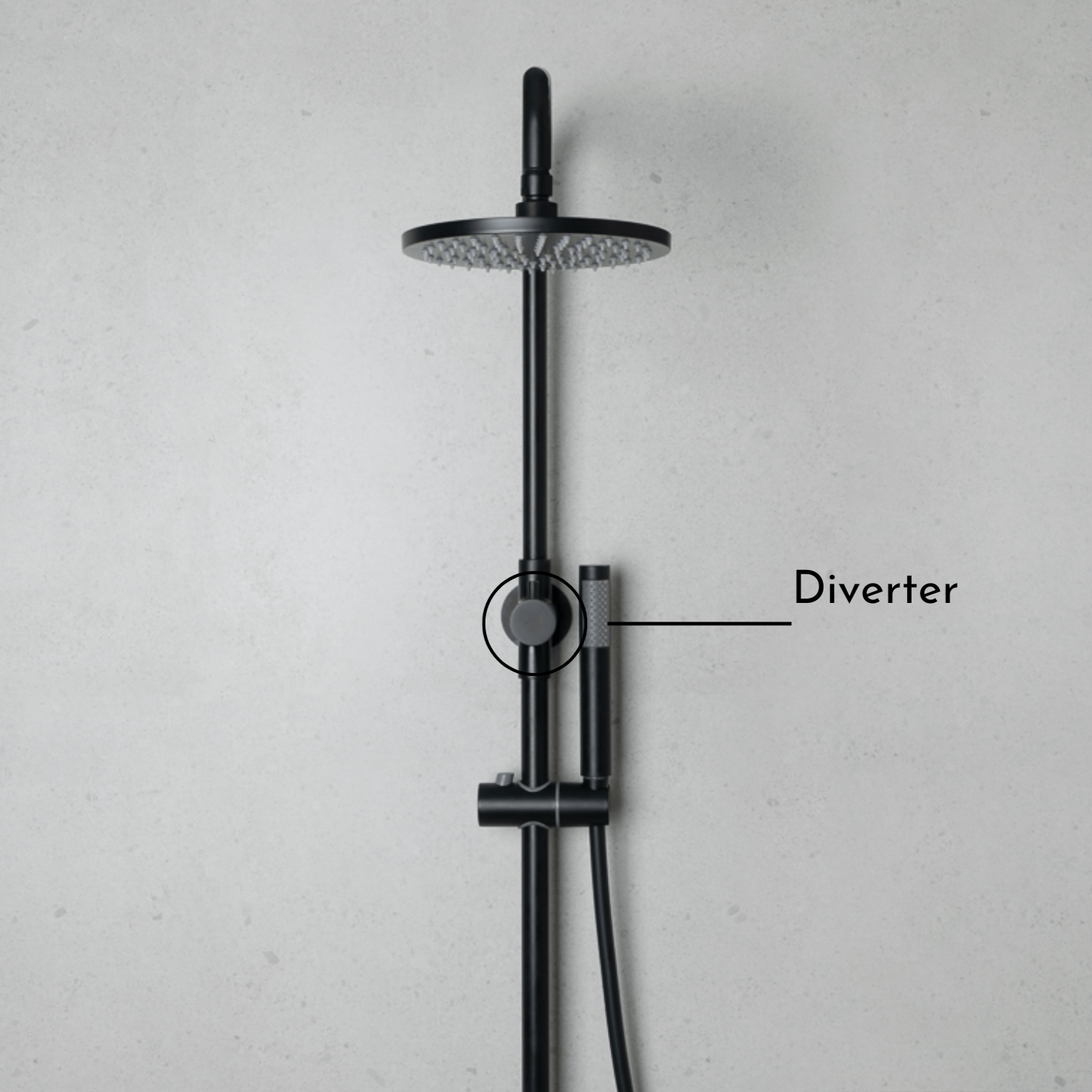 Premium Matte Black Shower Combo Set - Bathroom Faucet & Showerhead for Modern Home Decor | Perfect for Spa-Like Relaxation & Water Conservation