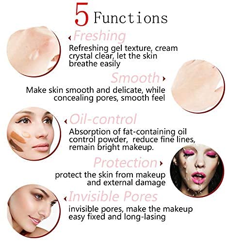 Phoera Full Coverage Makeup Set - Warm Peach 30ml Matte Foundation, Beige Concealer, 6ml Face Primer, 50ml Setting Spray & Silicone Blender Sponge | Long-Lasting Flawless Finish for Oily Skin | Perfect for Daily Wear, Photos & Special Events