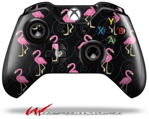 Flamingo Vinyl Skin Wrap for Xbox One Controller - Gaming Accessory