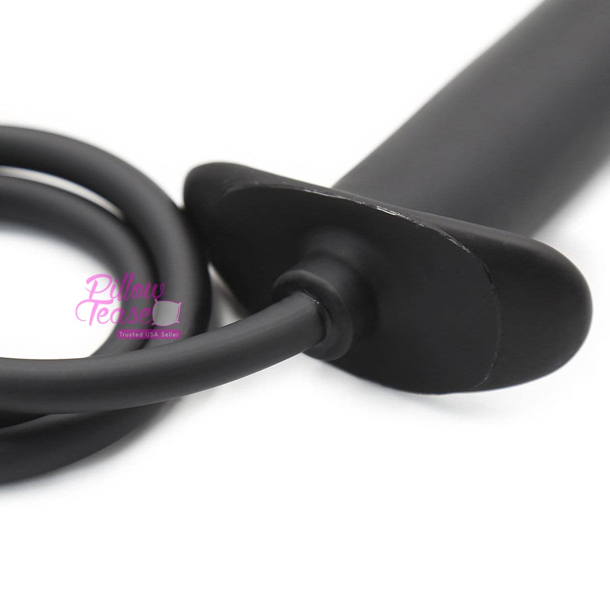 Inflatable Black Rubber Anal Plug for Men & Women - Adult Sex Toy with Remote Control, Waterproof & Rechargeable - Perfect for Couples Play, BDSM, and Solo Pleasure