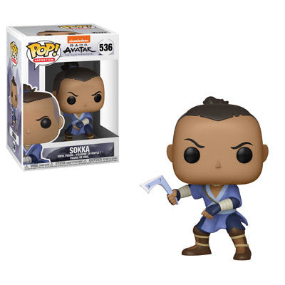 Avatar: The Last Airbender Sokka Pop! Vinyl Figure #536 - Funko Pop Collectible for Fans & Gift Idea for Anime Lovers | Perfect for Display, Collections, and Themed Parties