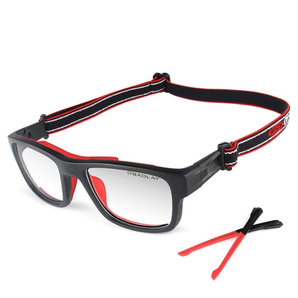 Runspeed Sports Safety Goggles for Men - Protective Eyewear for Basketball & Football - Shatterproof, Anti-Fog Sports Glasses for Indoor/Outdoor Training & Games