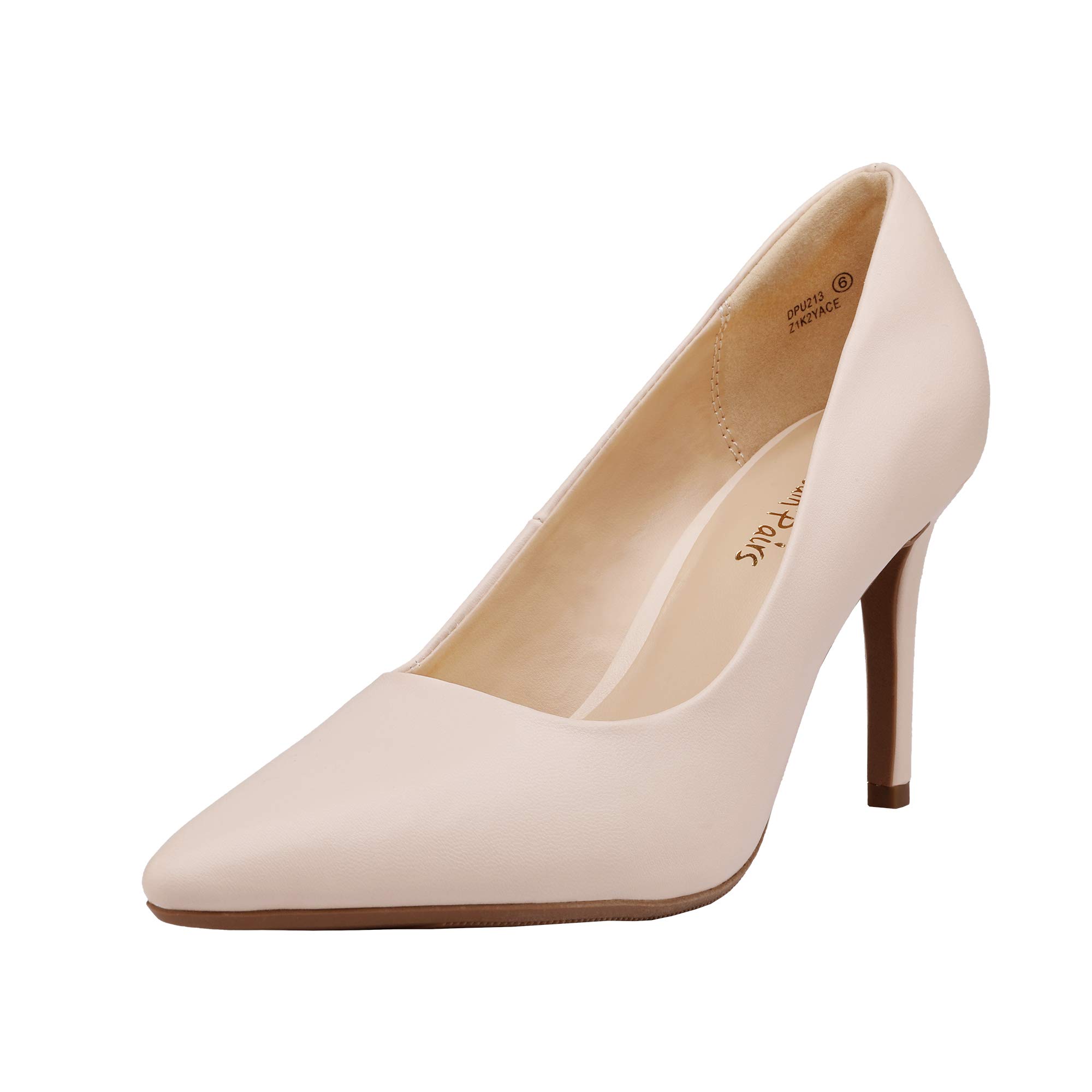 DREAM PAIRS Women's High Heel Stiletto Pumps Pointed Toe Dress Shoes for Party, Wedding & Evening Events - Comfortable & Stylish Women's Fashion Heels