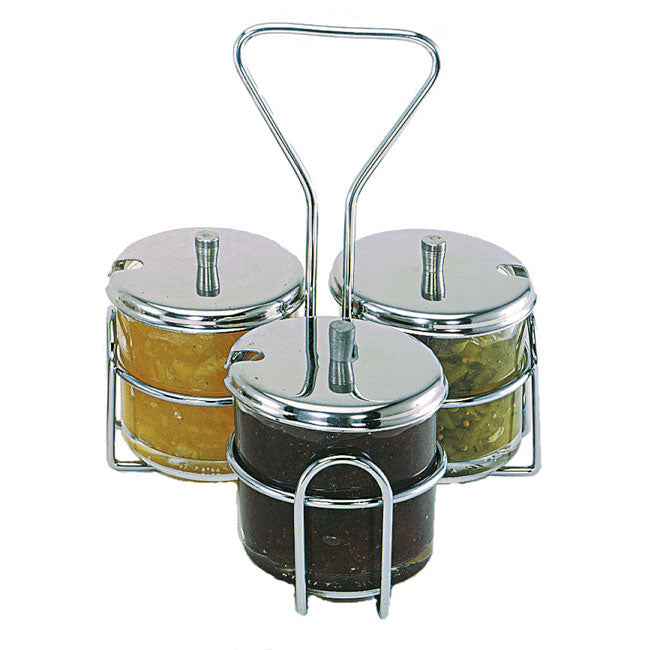 7 oz Glass Condiment Jar with Airtight Lid - Perfect for Spices, Sugar, Honey & Kitchen Storage (Set of 2) - Ideal for Restaurants, Coffee Shops & Home Pantry Organization