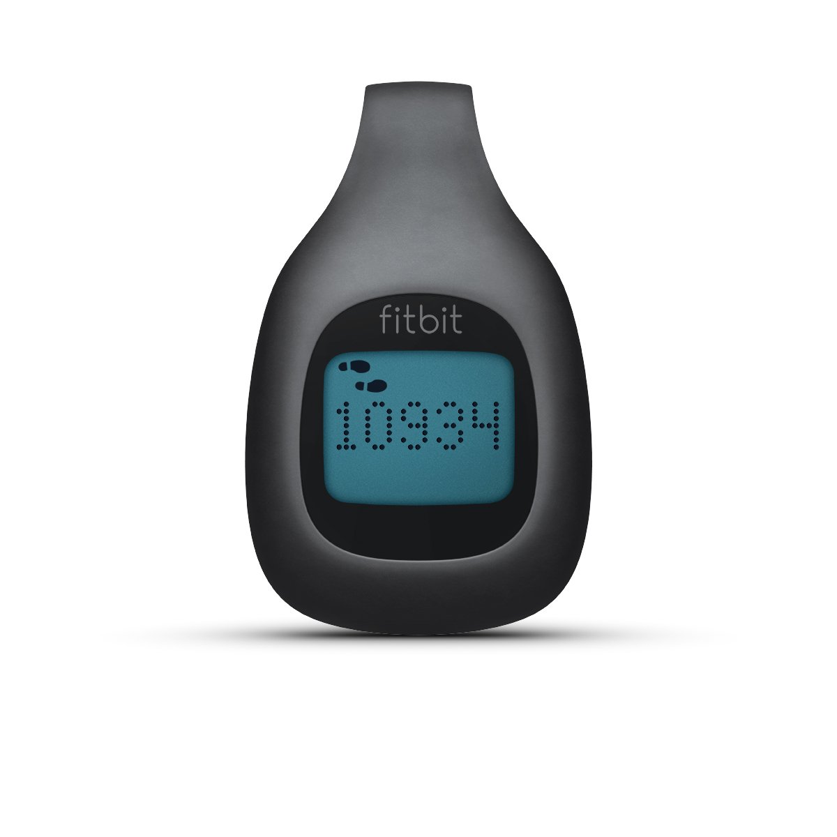 Fitbit Zip Wireless Activity Tracker - Charcoal Black | Step Counter, Calorie & Distance Tracker | Perfect for Running, Walking & Fitness Enthusiasts