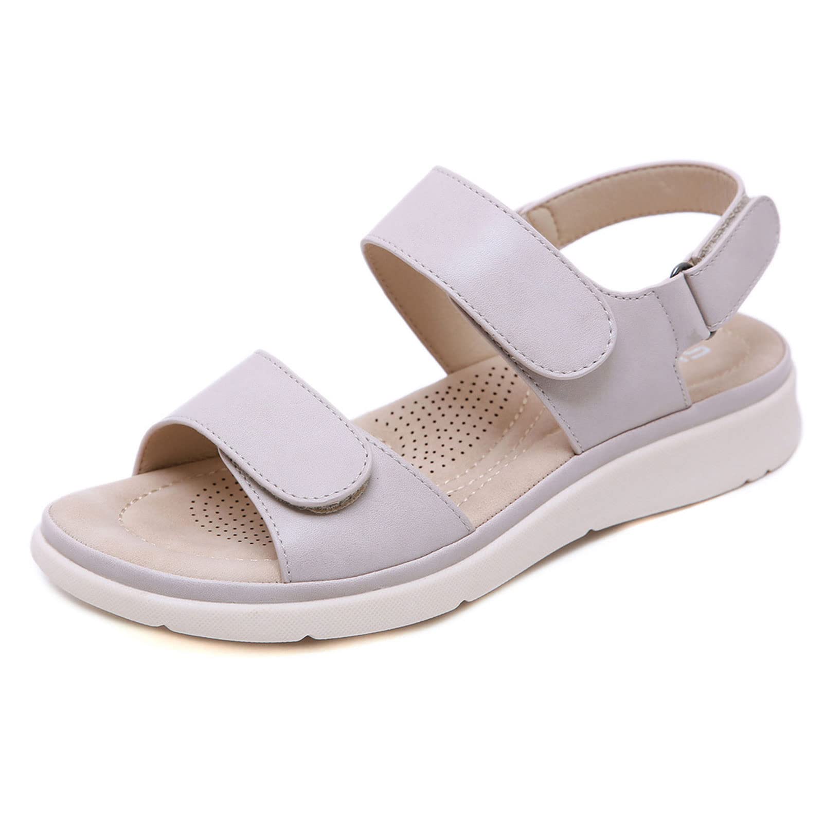 Khakho Women's Comfortable Walking Sandals with Arch Support - Lightweight Summer Beach Shoes for Travel, Outdoor & Casual Wear