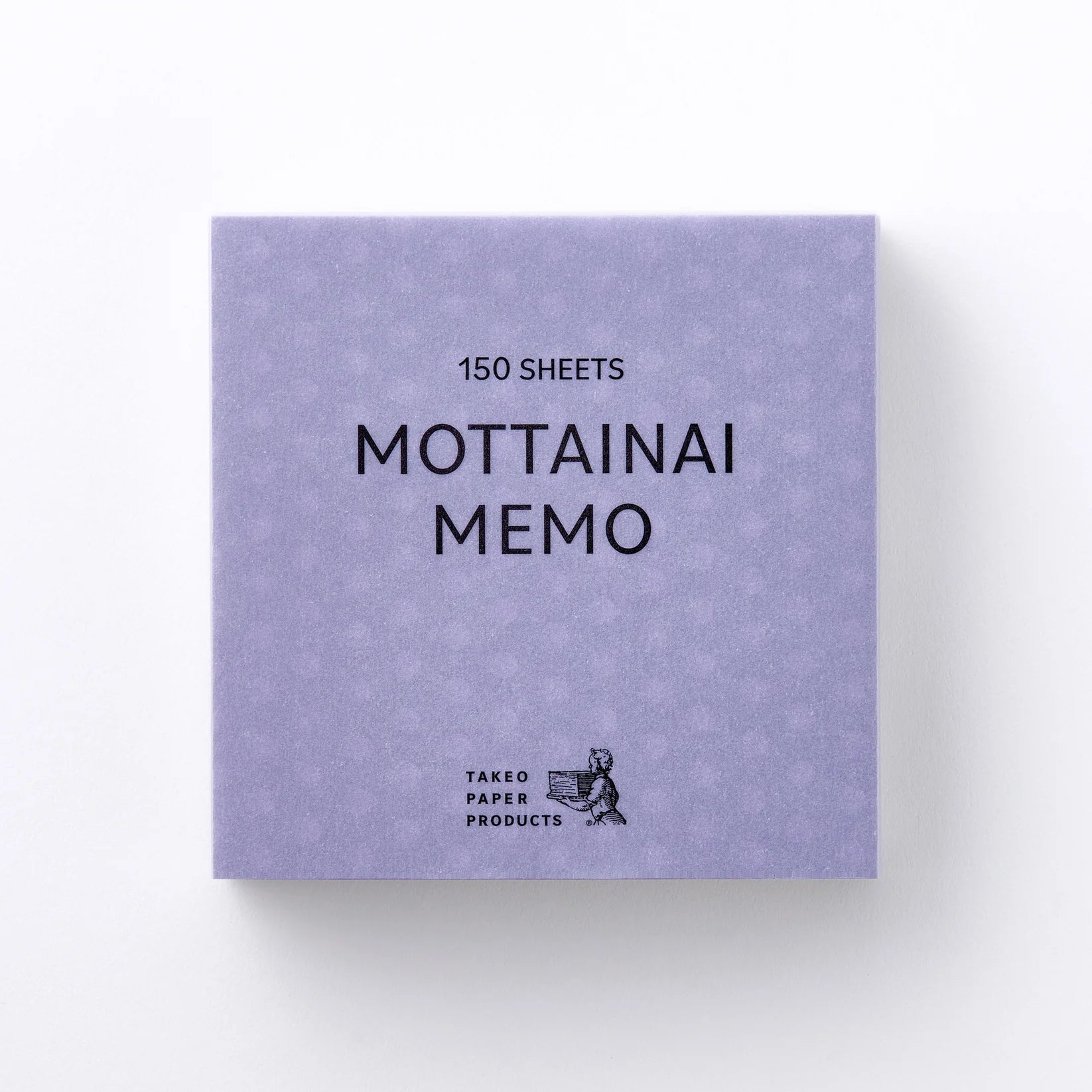 MOTTAINAI MEMO Block - Eco-Friendly Sticky Notes by TAKEO PAPER PRODUCTS - Perfect for Office, School & Home Organization