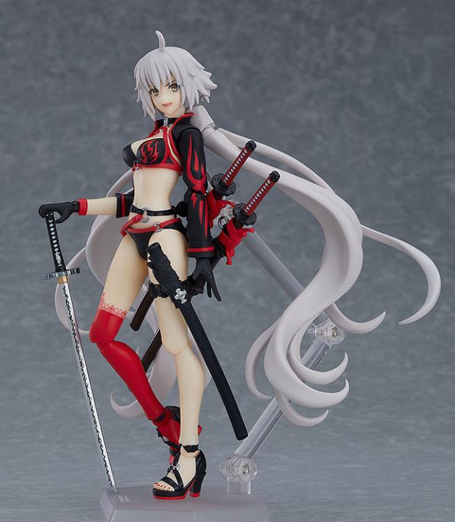 Fate/Grand Order Berserker Jeanne d'Arc Figma Action Figure #454 - Collectible Anime Character Model for Display & Cosplay
