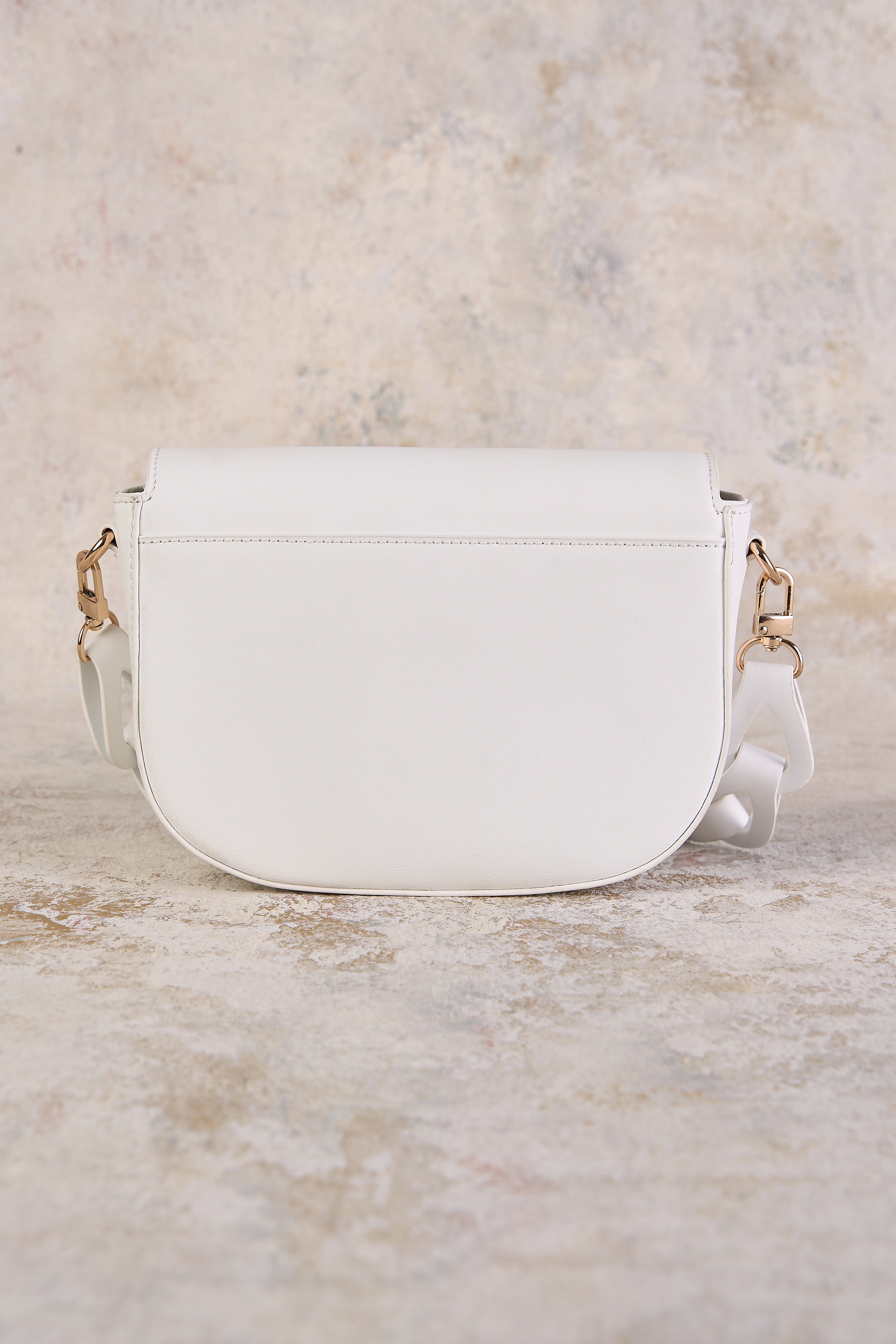 Braided Strap Crossbody Bag for Women - White | Fashionable Shoulder Purse for Everyday Use, Travel & Shopping