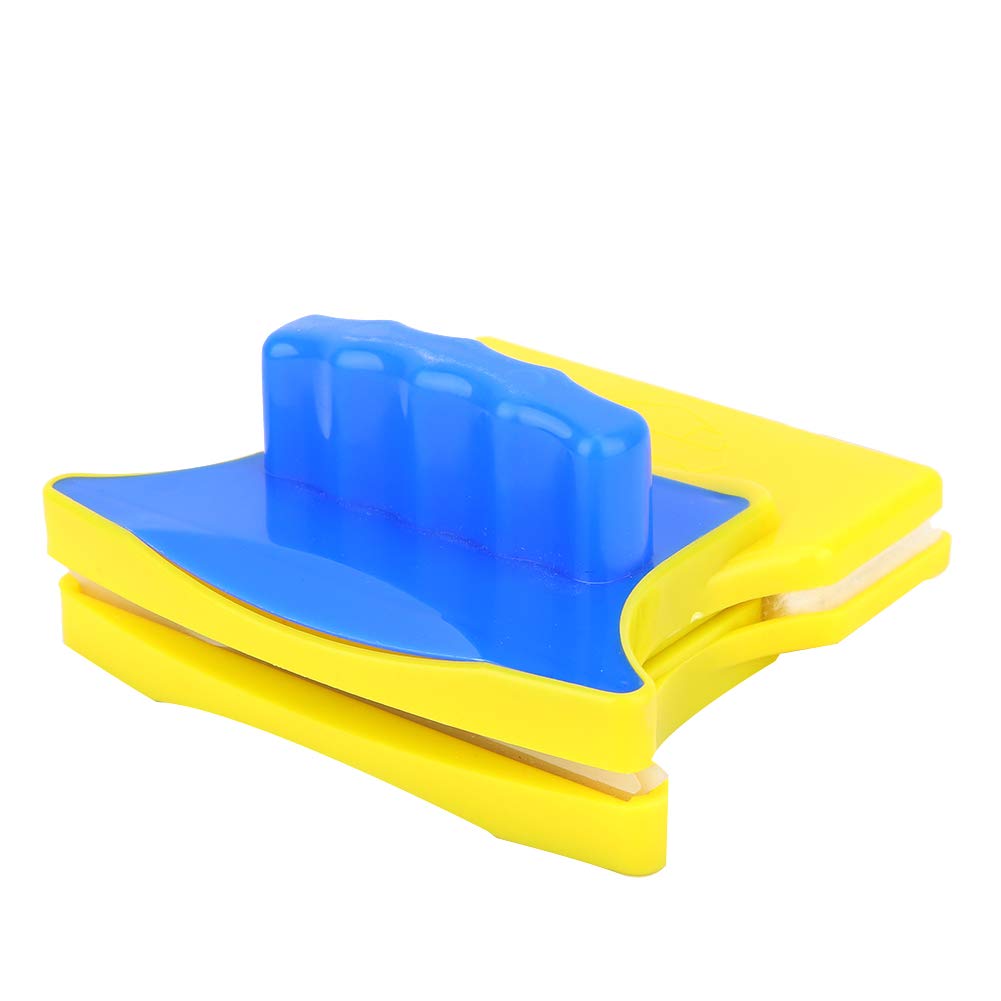 Double-Sided Magnetic Window Cleaner - Square Glass Wiper with Strong Grip for Indoor/Outdoor Windows, High-Rise Buildings & Hard-to-Reach Areas