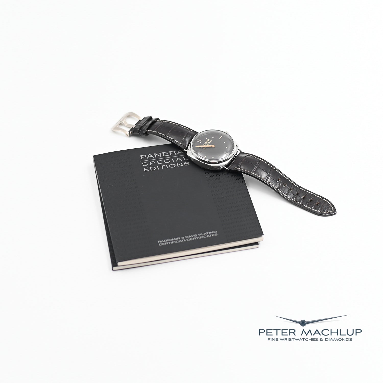Panerai Radiomir 3 Days Automatic Platinum Men's Luxury Watch - Perfect for Business Meetings & Formal Events