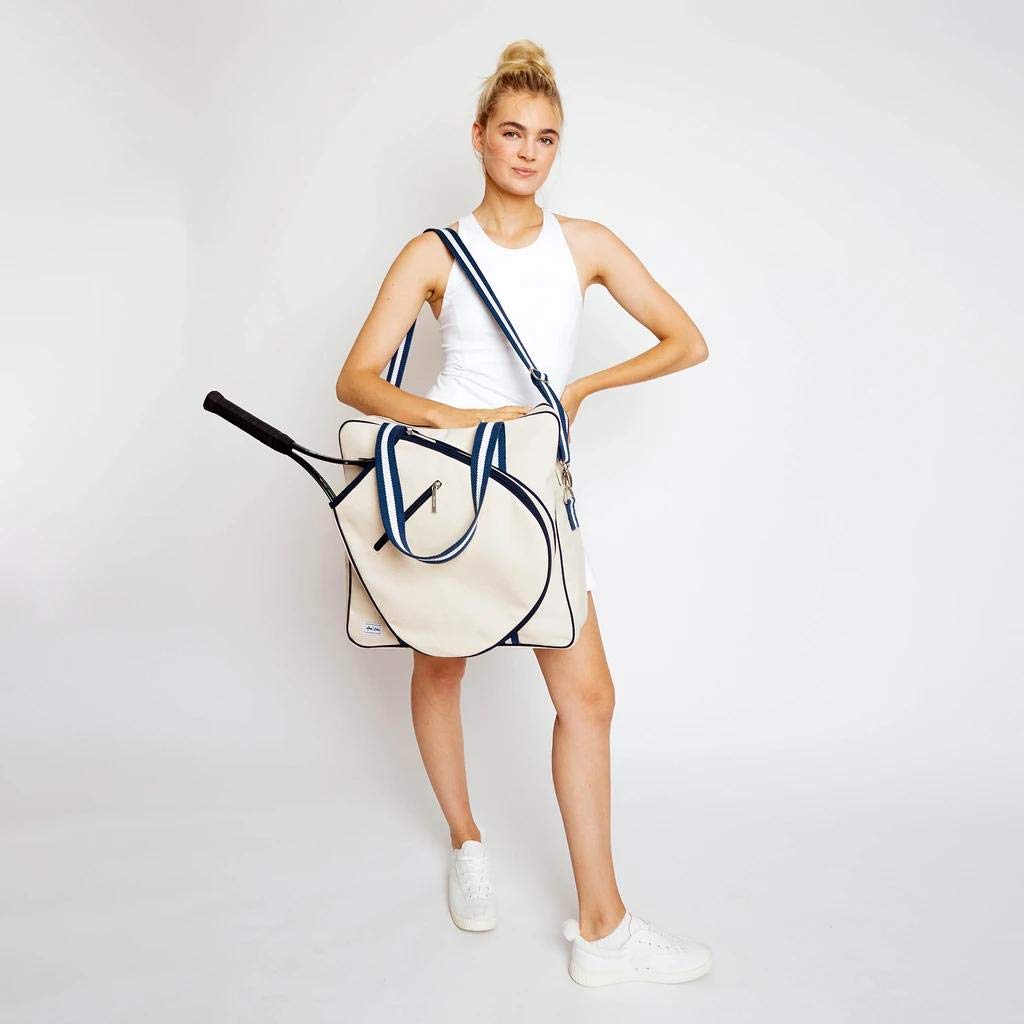 Ame & Lulu Hampton's Tennis Tour Bag (Scuba) - Premium Tennis Backpack for Women & Men - Water-Resistant Sports Duffel for Tennis Gear, Rackets & Accessories - Perfect for Court, Gym & Travel