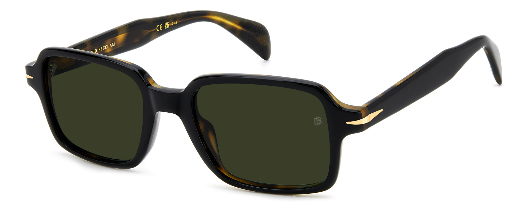 David Beckham DB1179/S Men's Sunglasses - Polarized UV Protection Aviator Style for Outdoor Sports & Driving