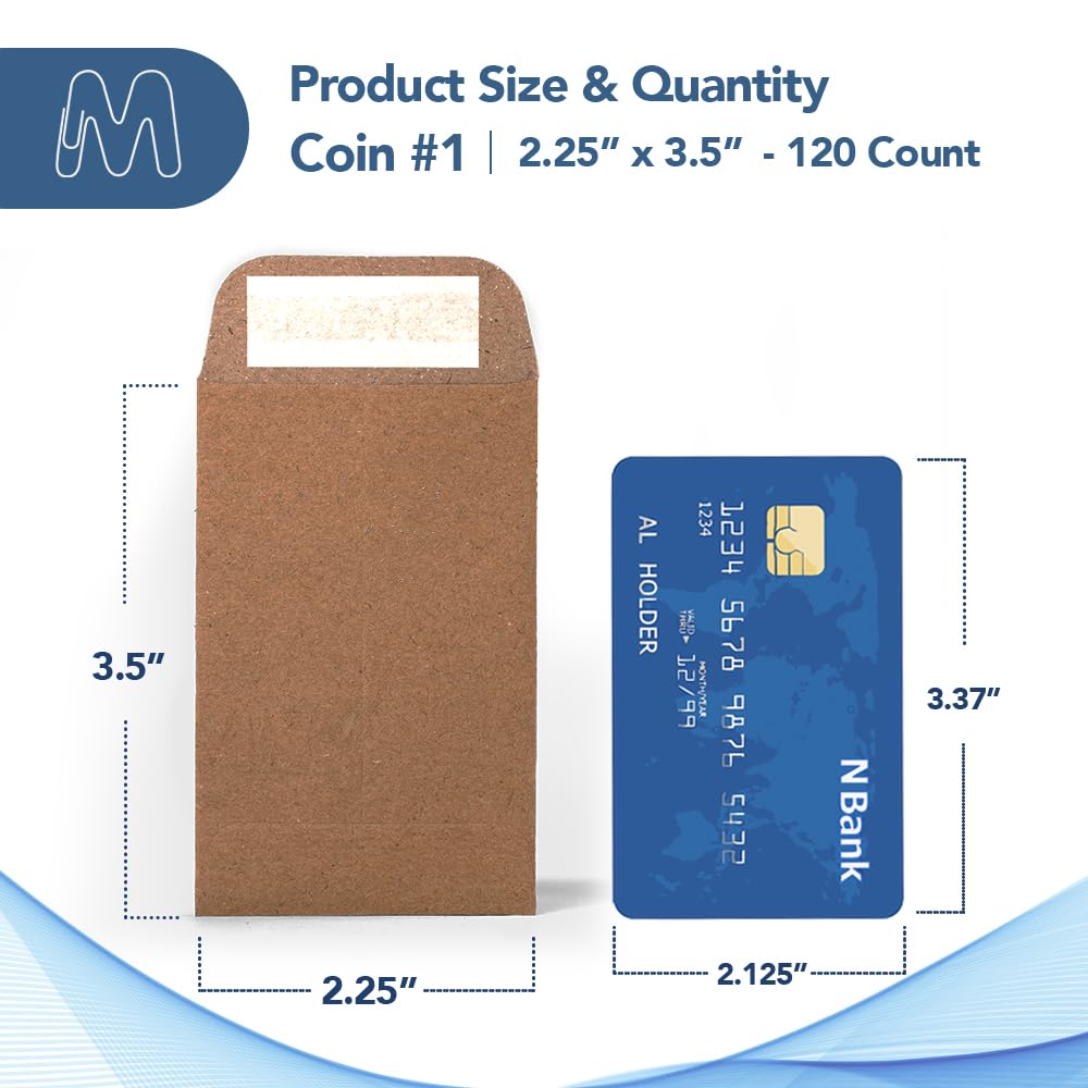 MOS #1 Coin Envelopes – 2-1/4