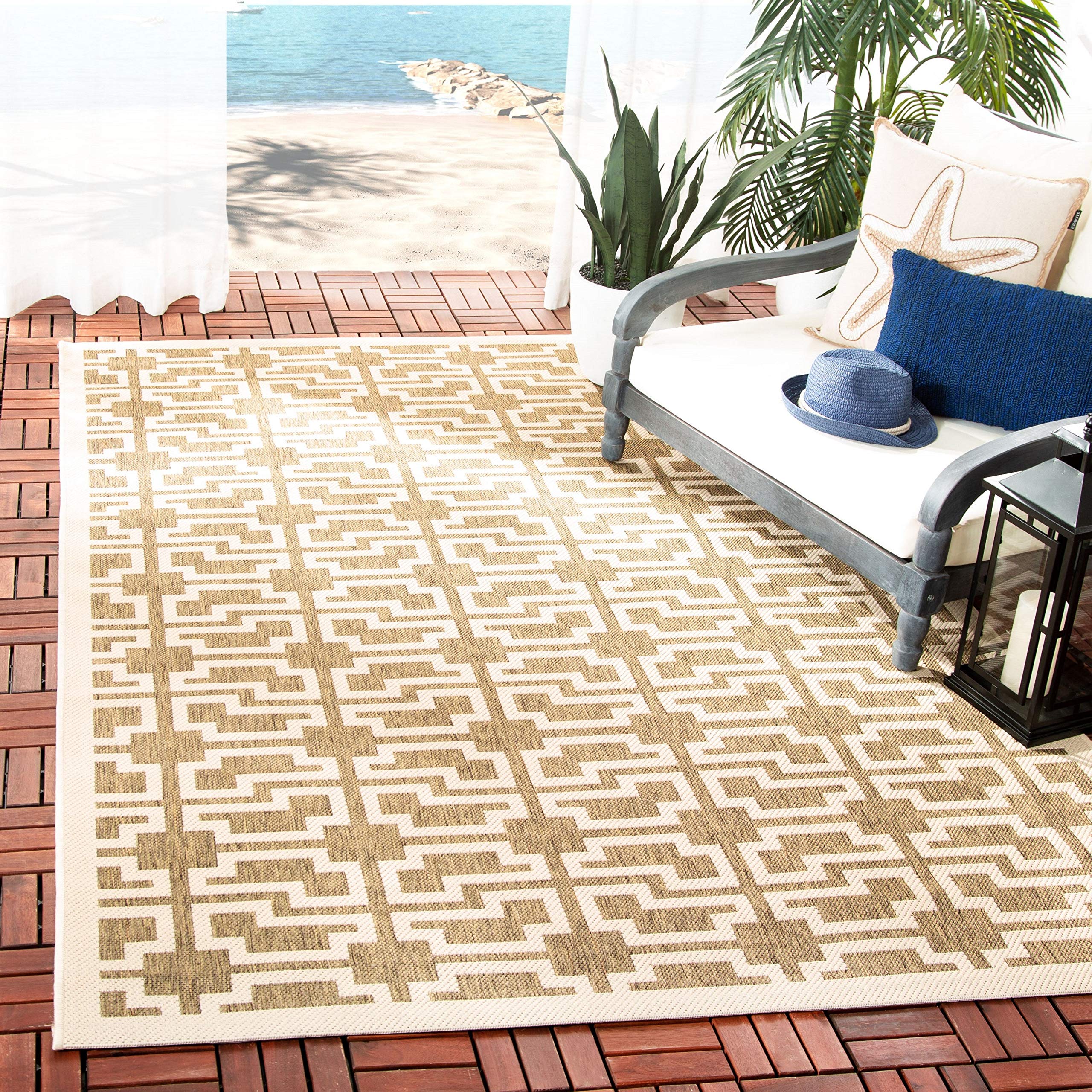 Safavieh Courtyard CY6015 Indoor Outdoor Rug 7'10