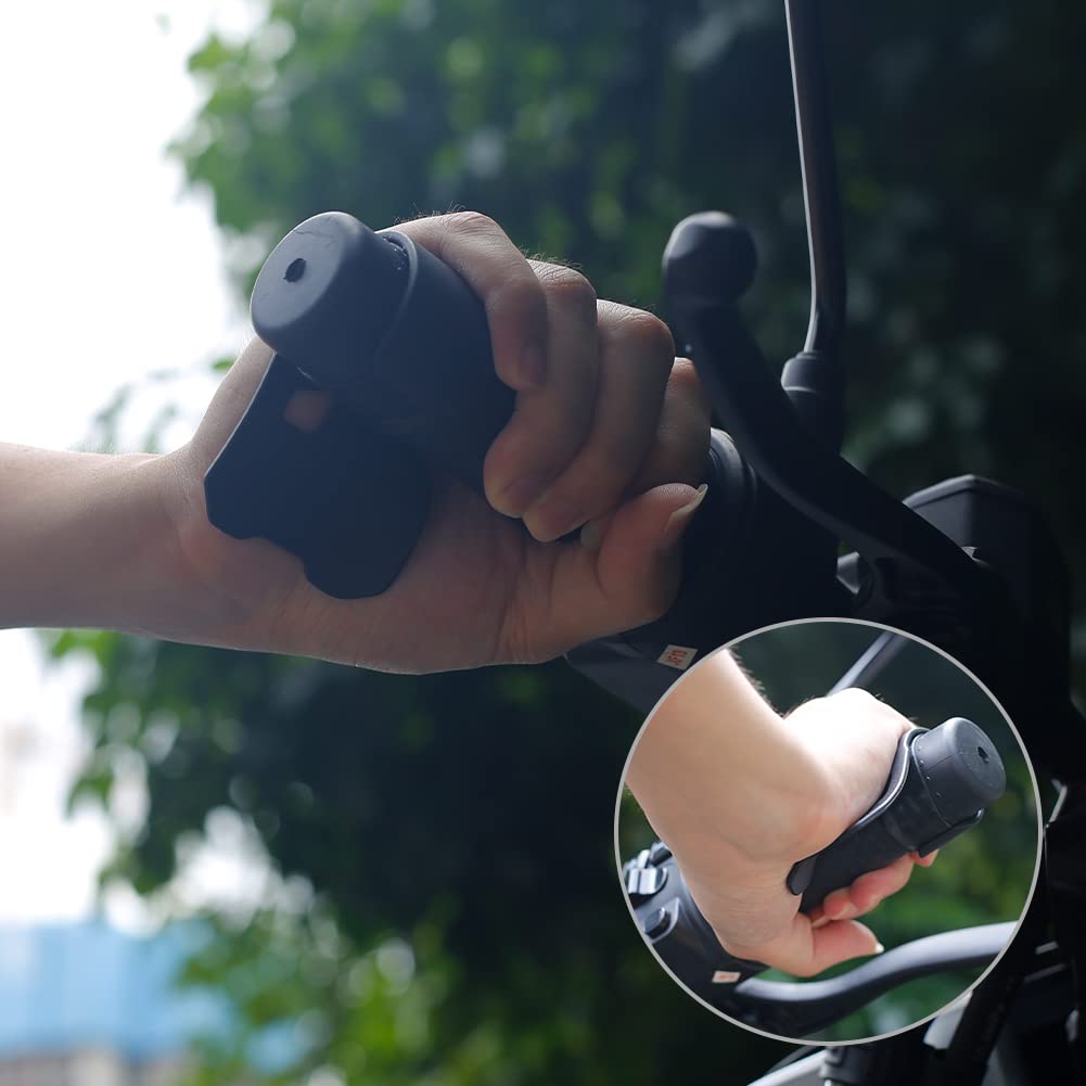 Universal Motorcycle Throttle Assist - Cruise Control Grip for Long Rides & Commuting
