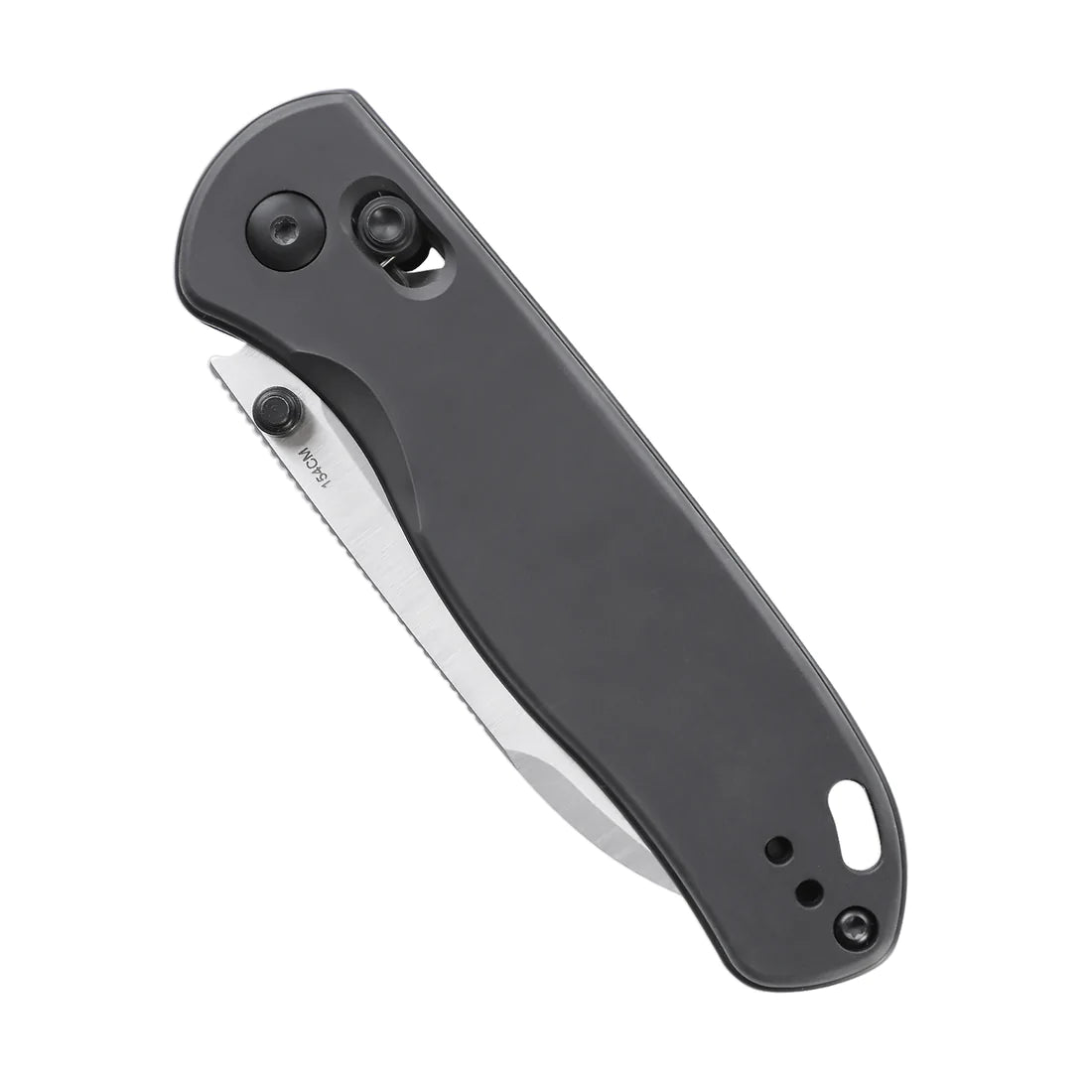Kizer V3619C1 Vanguard Drop Bear Folding Knife - S35VN Steel Satin Drop Point Blade & GM Aluminum Handles - EDC Pocket Knife for Camping, Hiking, and Outdoor Survival