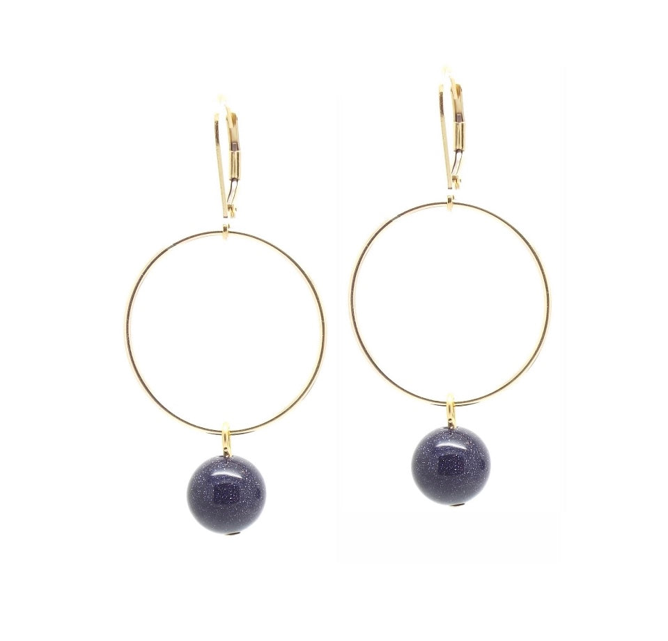 Stylish Katy Blue Earrings for Women - Trendy Dangle Jewelry for Party, Wedding & Everyday Wear