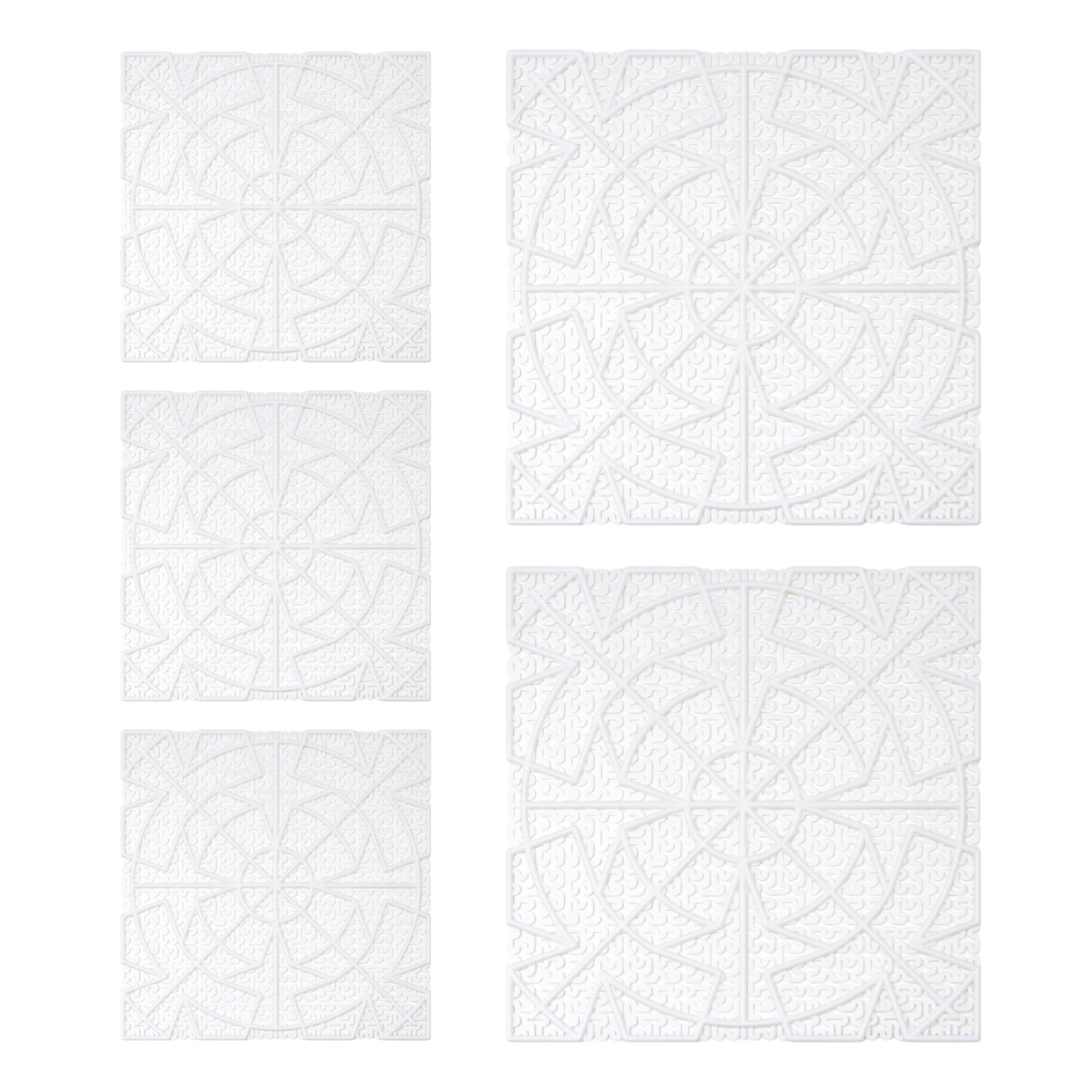 5-Pack Cheese Draining & Ripening Mats - BPA-Free Plastic Mesh for Cheese Making, Yogurt Straining & Fermenting - Perfect for Home Cheesemaking, DIY Yogurt & Food Preservation