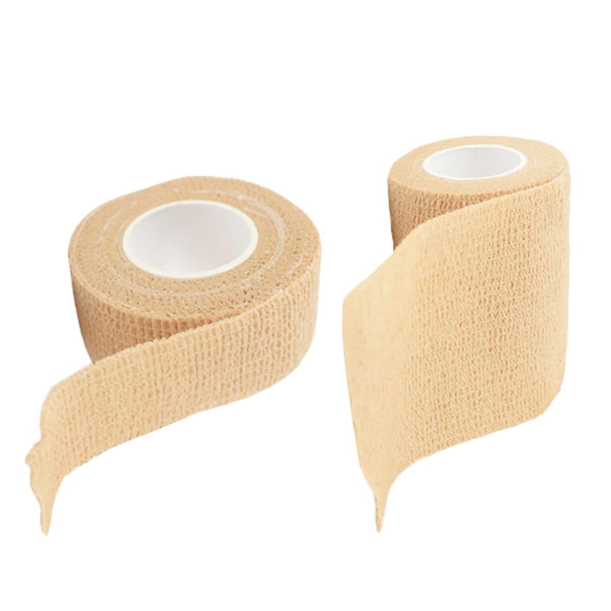 FOMIYES 2-Pack Self-Adhesive Elastic Sports Tape - Breathable & Stretchy Athletic Wrap for Ankle, Wrist & Knee Support - Perfect for Running, Basketball, Volleyball & Workout Injury Prevention