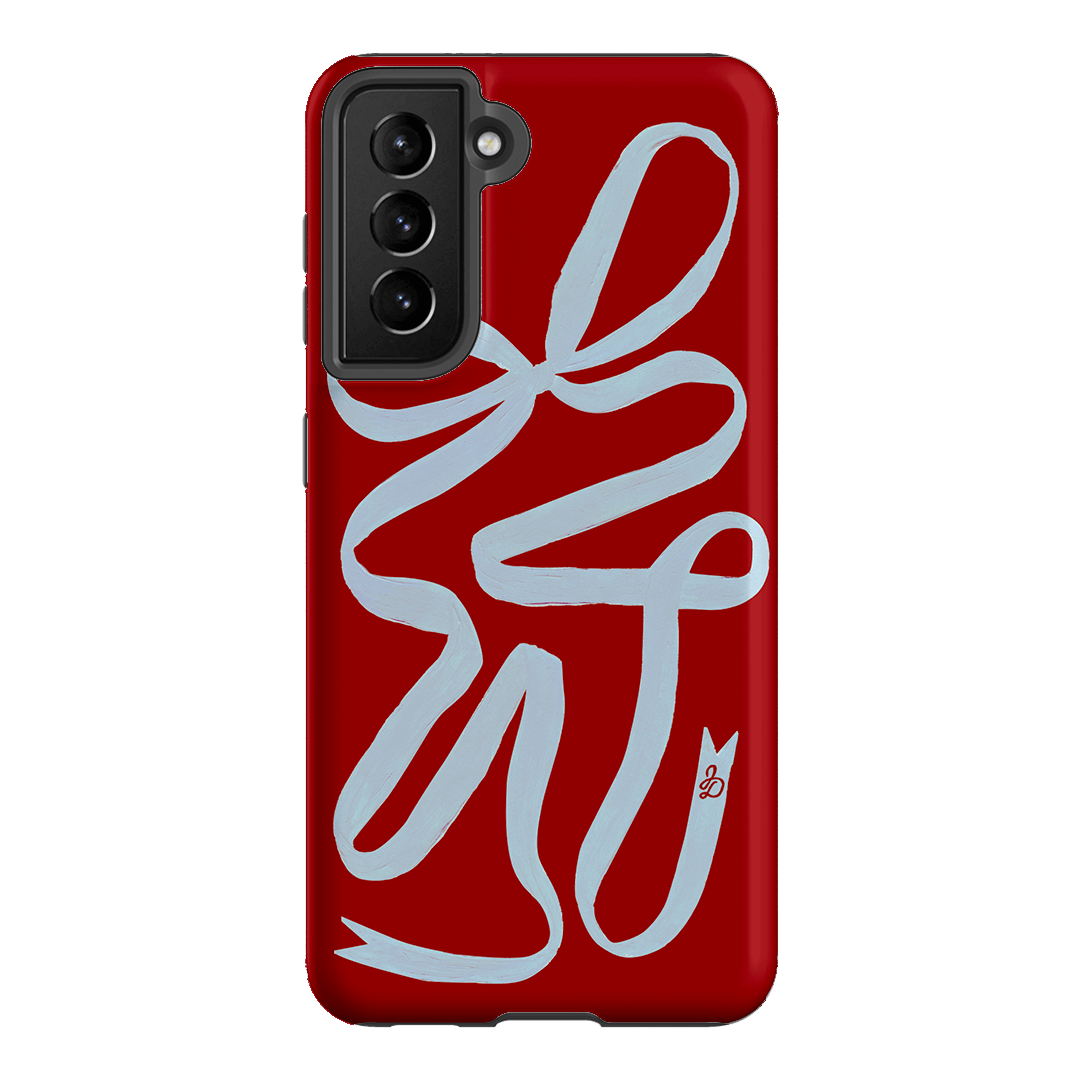 Elegant Cottage Ribbon Phone Case - Stylish & Protective Cover for iPhone & Samsung - Perfect for Everyday Use, Travel & Gifting