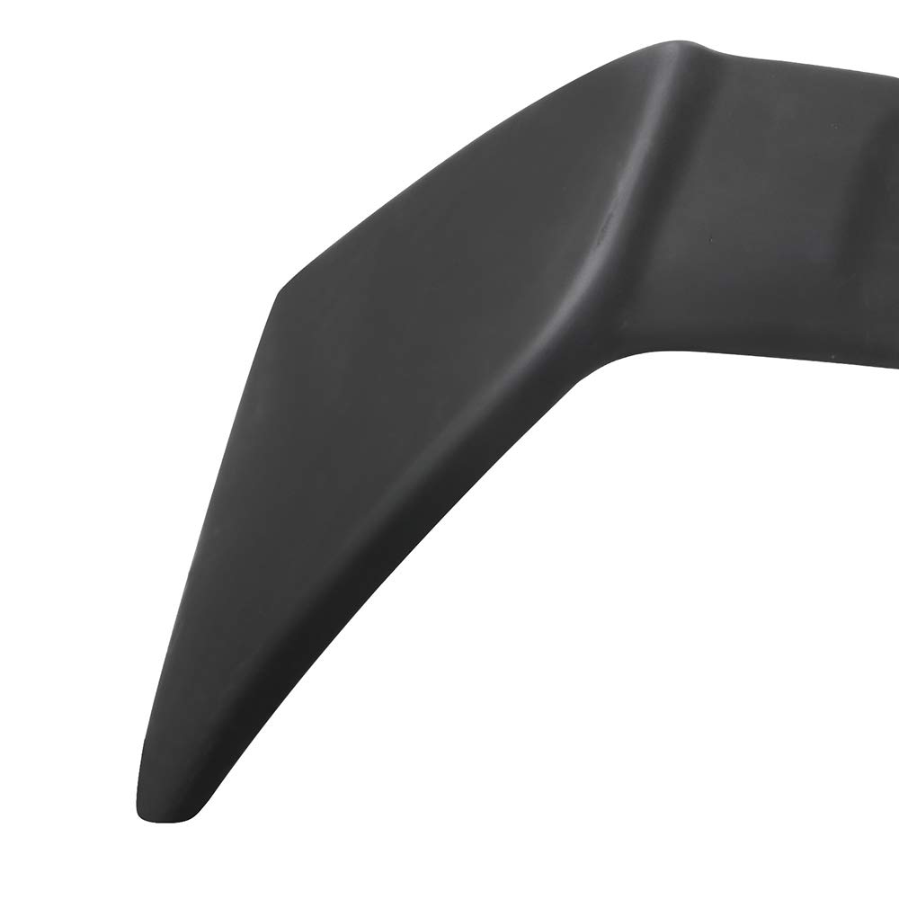 ABS Rear Trunk Lip Spoiler for 2002-2006 Acura RSX - Matte Black Rear Tail Deck Boot Wing - Enhances Aerodynamics & Sporty Style for Street Racing & Car Shows