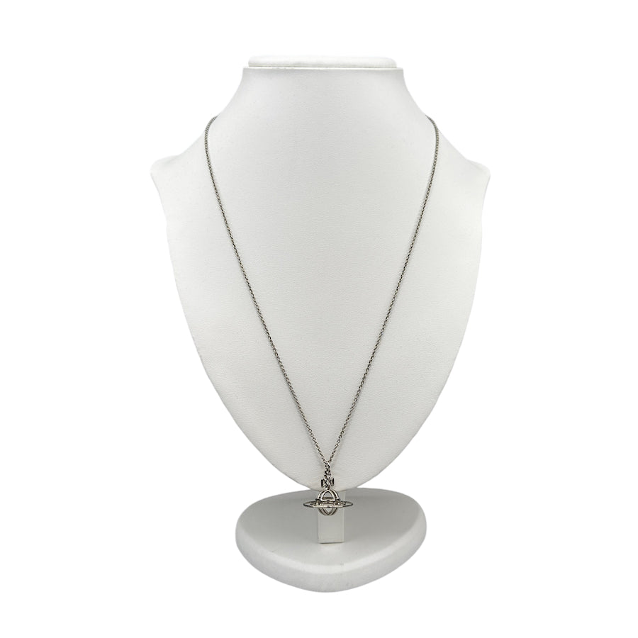 VIVIENNE WESTWOOD 3D Orb Necklace - Punk Fashion Jewelry for Women, Gothic Statement Piece, Perfect for Parties & Evening Wear