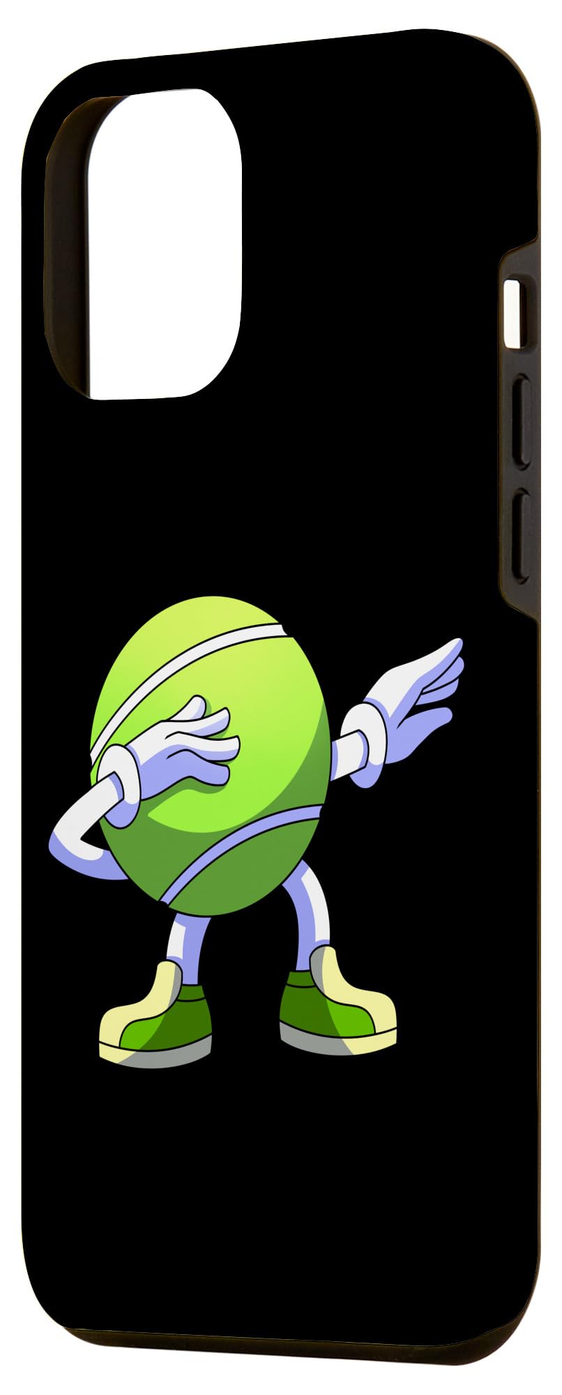 Funny iPhone 12 Pro Max Case - Dabbing Tennis Player Design - Perfect Gift for Tennis Lovers & Sports Enthusiasts - Great for Matches, Training & Tennis-Themed Parties