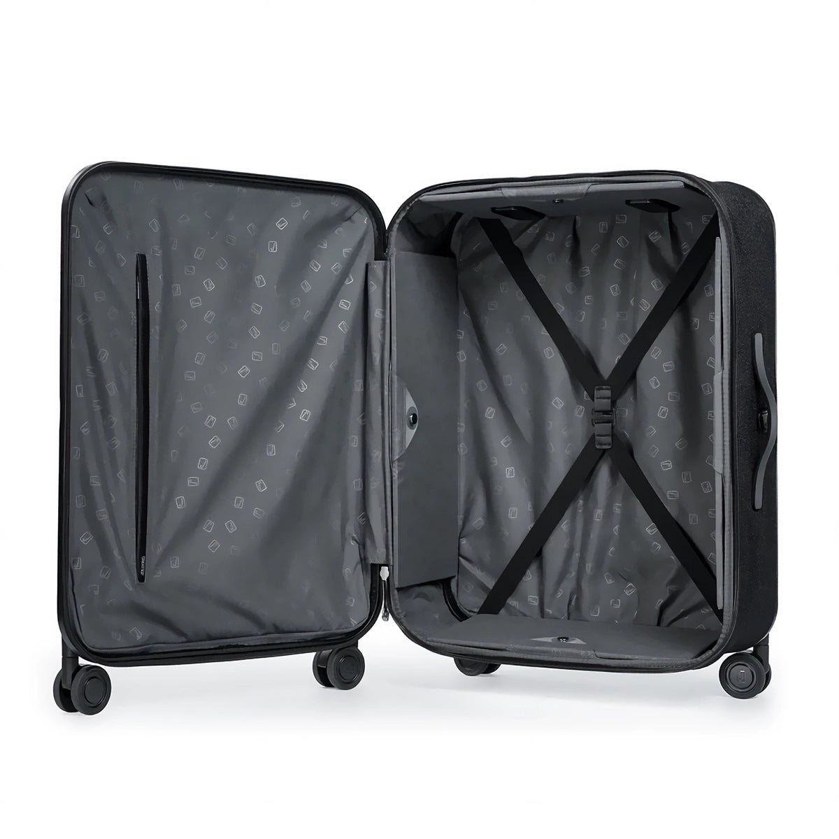 Collapsible Pebble Suitcase 24