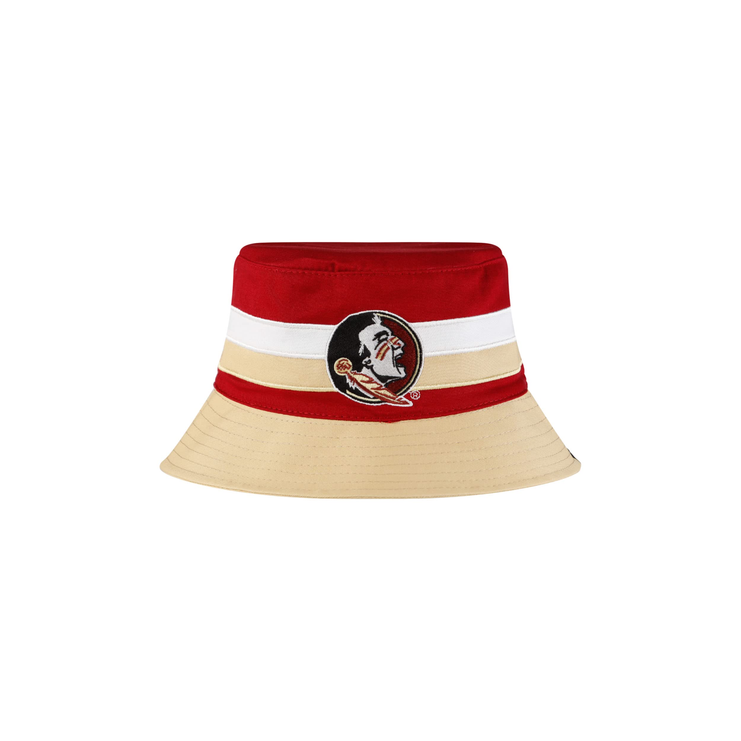 FOCO Men's NCAA College Team Logo Outdoor Sun Bucket Hat - Adjustable & Breathable for Golf, Fishing, Beach - Perfect Sun Protection for Sports & Outdoor Activities
